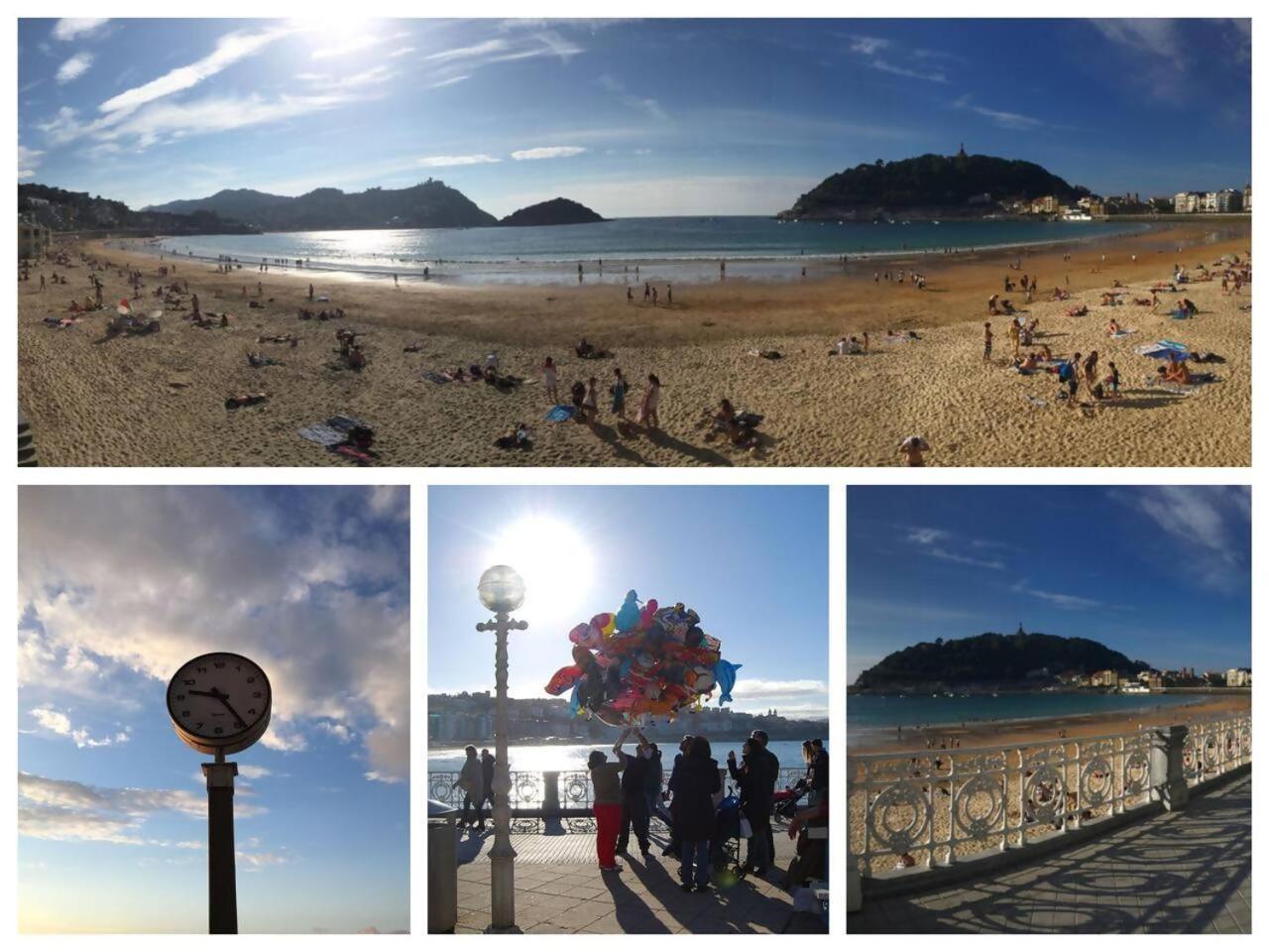 Apartamento Con Parking Privado Cerca De Zurriola San Sebastián Esterno foto